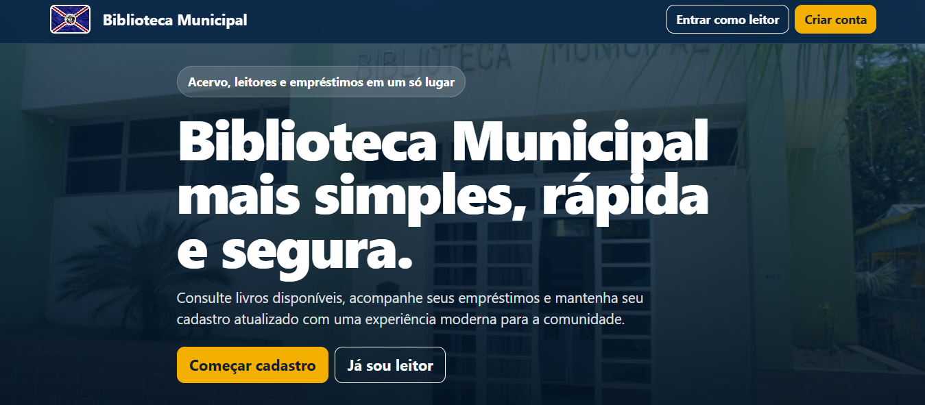 Projeto Biblioteca Municipal