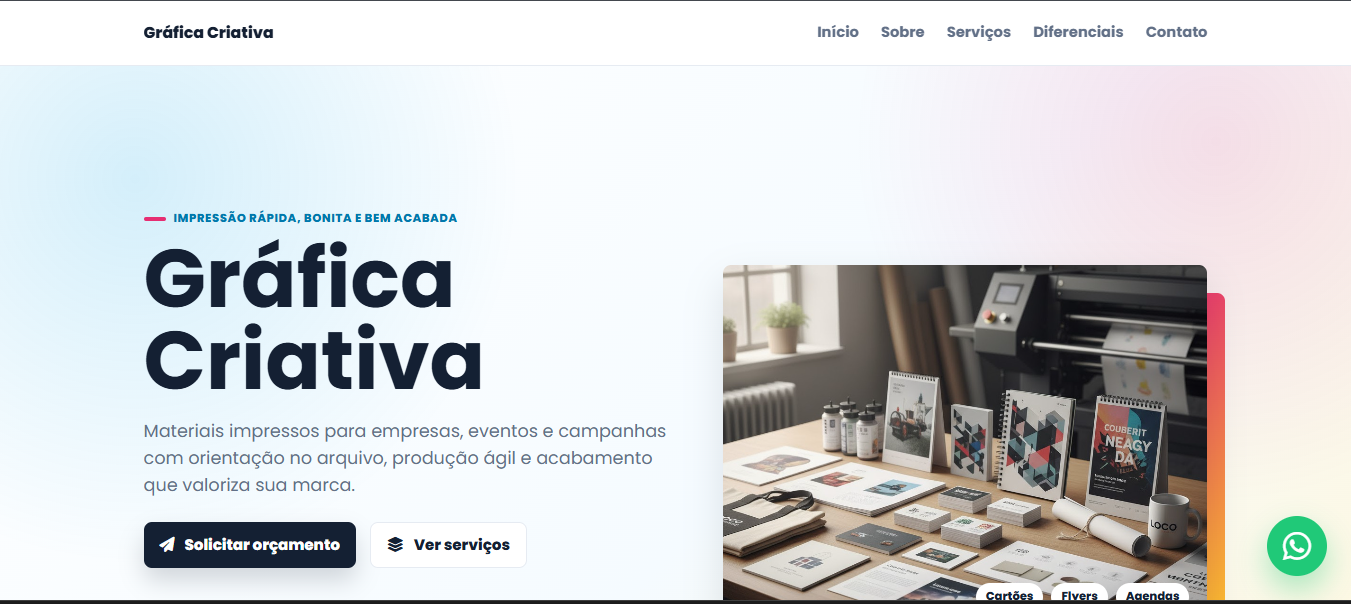 Projeto Gráfica Criativa